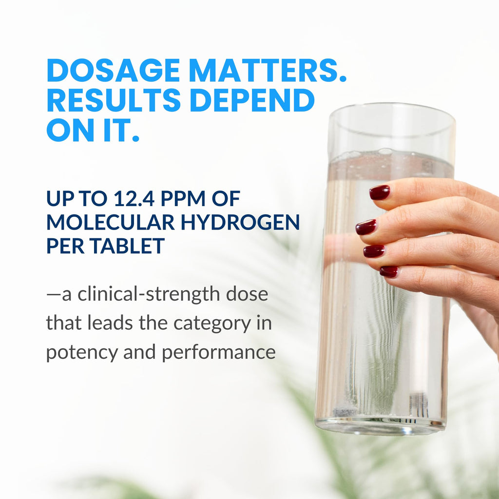 DRINK HRW Rejuvenation: 12 ppm Hydrogen Water Tablets (Unflavored, 30ct) – Energy & Focus