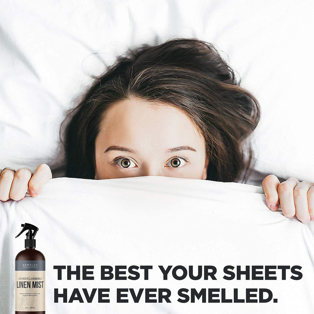 DRMTLGY Natural Green Tea Linen and Room Spray - Pillow, Linen & Fabric Mist 8 oz
