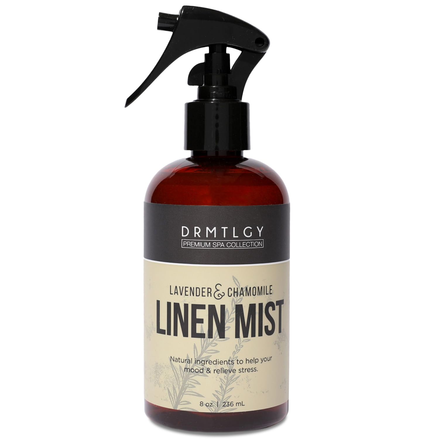 DRMTLGY Lavender Linen Mist & Room Spray – Pure Lavender & Chamomile, 8 oz
