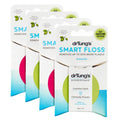 DrTung's Smart Floss - Natural Expanding Floss, Cardamom Flavor (4-Pack)