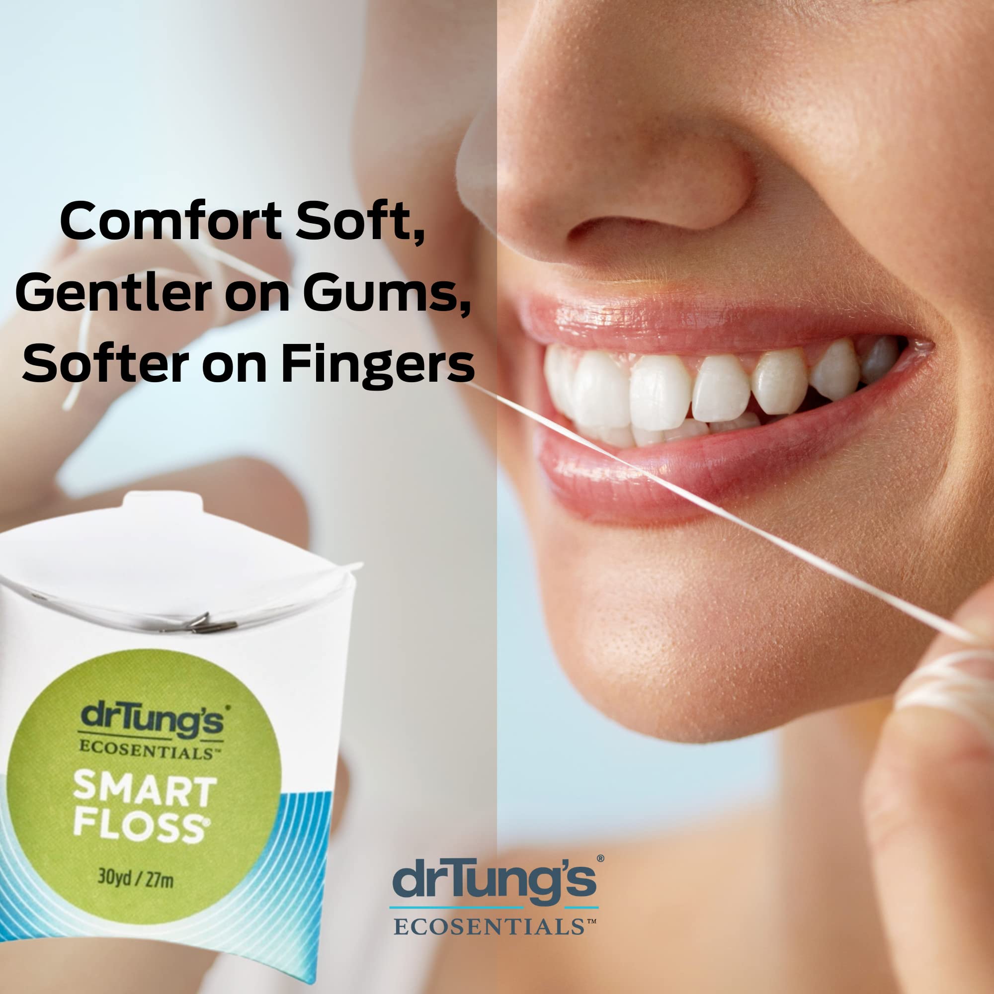 DrTung's Smart Floss - Natural Expanding Cardamom Floss (Pack of 11) - BPA & PTFE Free
