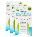 DrTung's Smart Floss - Natural Expanding Floss | Cardamom Flavor | BPA Free | Pack of 3