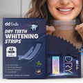 Dry Teeth Whitening Strips - 42 Strips (21 Treatments) - Sensitive Teeth Whitening Strips - Peroxide-Free - Enamel Safe - Mint Flavor - Non-Slip - Mess-Free - Sensitivity Free
