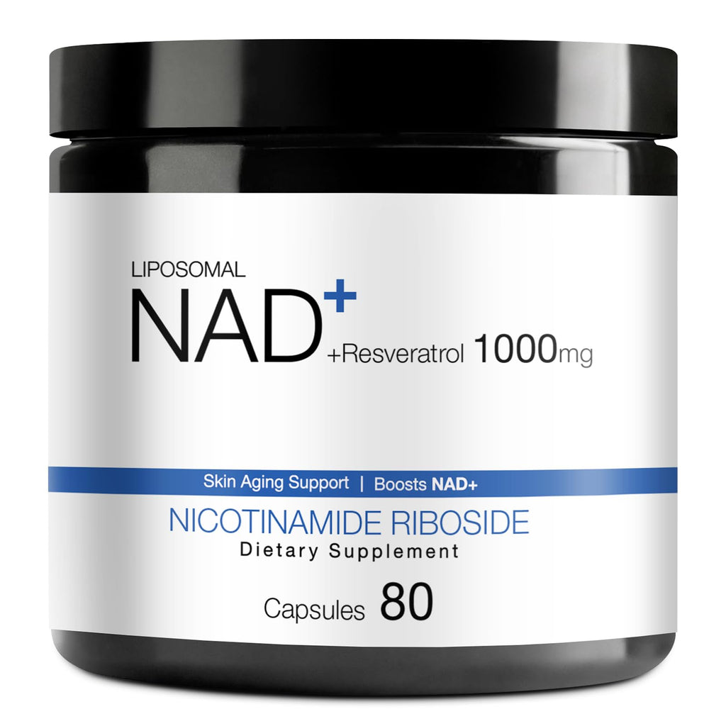 DUCRKACS NAD Supplement – NAD+ NR + Resveratrol for Energy & Anti-Aging