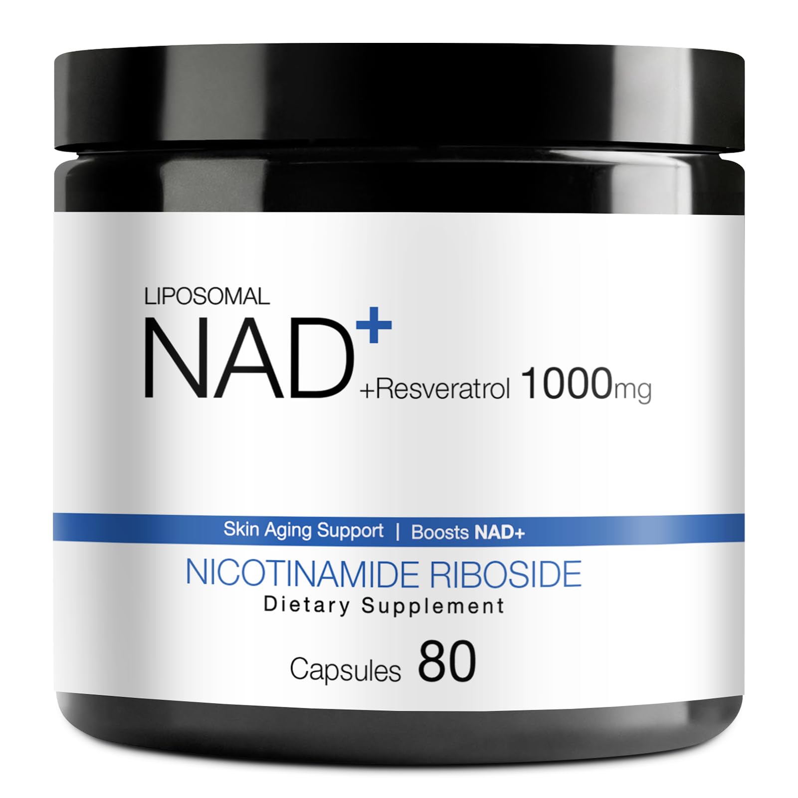 DUCRKACS NAD Supplement – NAD+ NR + Resveratrol for Energy & Anti-Aging