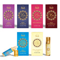 Dukhni Yemeni Attar Oil Set – 6 Arabic Oud Perfume Oils (6ml each) | Alcohol Free & Vegan