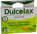 Dulcolax Laxative Tablets – 10 ct, Pack of 2 | Targeted Relief & Quick Comfort