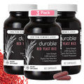 Durable RED Yeast Rice – Organic 1,600 mg + CoQ10 Phytosome | Doctor Formulated, Non-GMO, Vegan, Made in USA