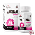 DVO Vaginal Probiotics for Women - pH Balance, 60 Billion CFU + Prebiotics & Lactobacillus - Odor & Yeast Balance, Flora Support, Immune Health - 90 Count