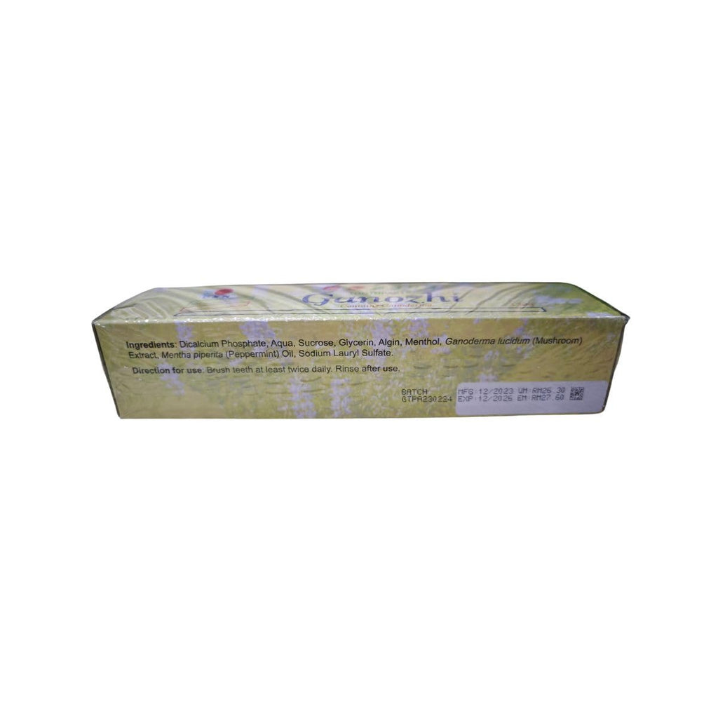 DXN Ganozhi Toothpaste + Nona Manis Coaster Pack (5 Boxes) – 150g Each
