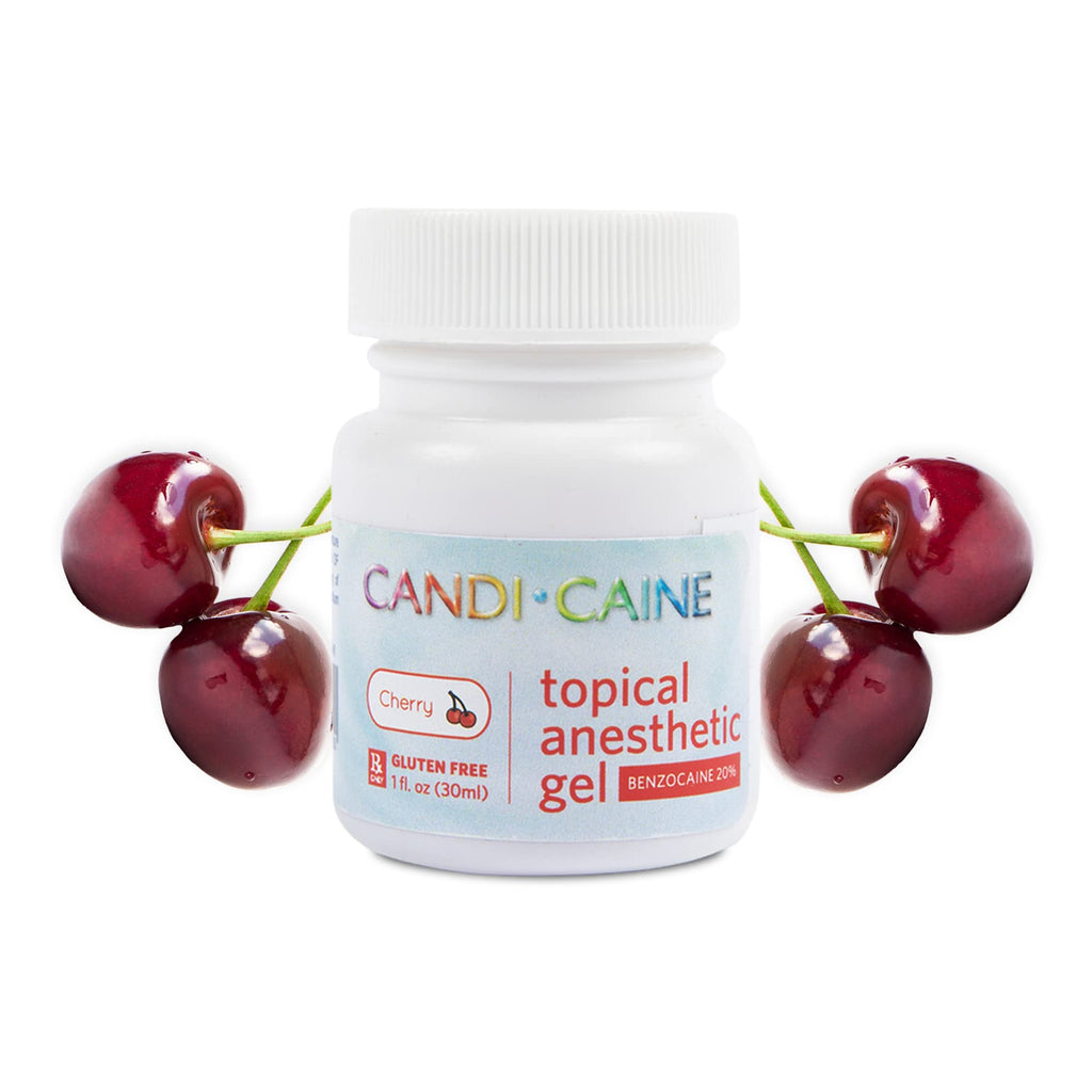Dynamic Dental Candi Caine Topical Anesthetic Gel 1 oz - Cherry Flavor