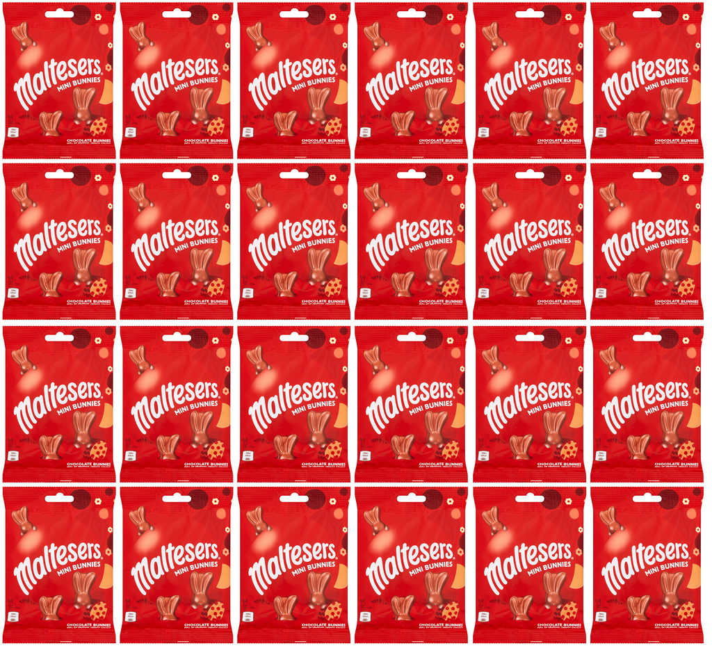 24 x Maltesers Milk Chocolate Mini Bunnies Bag - 58GM