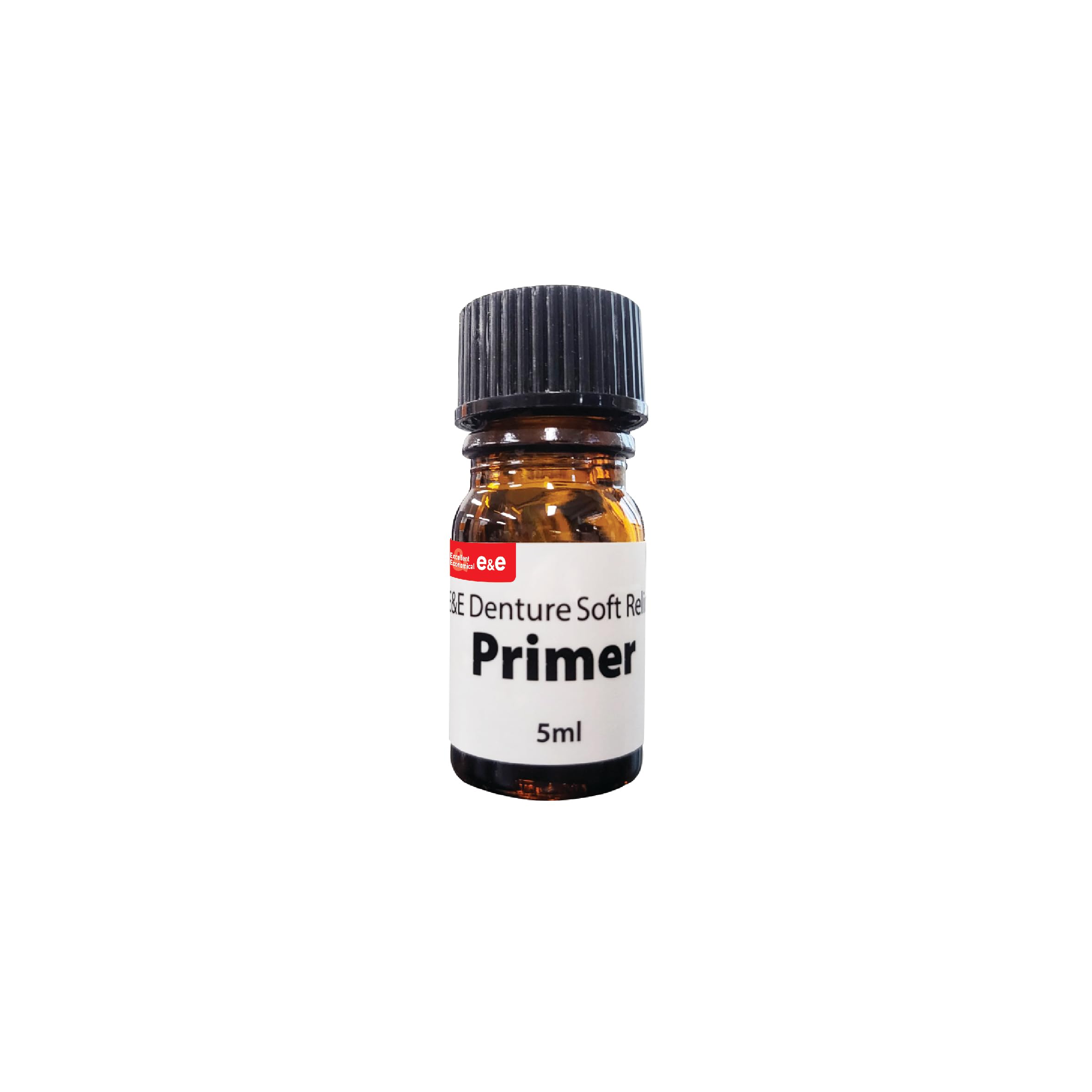 E&E Denture Soft Reline Primer – Strong Bond for Acrylic Dentures | Easy-to-Use, Long-Lasting Adhesion