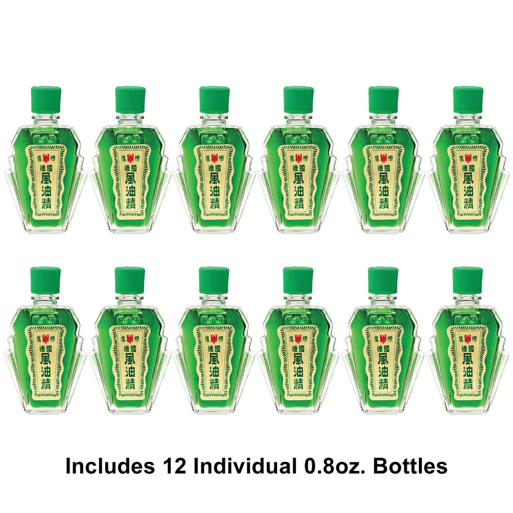 Eagle Brand Natural Medicated Oil – 12 x 0.8 oz Bottles