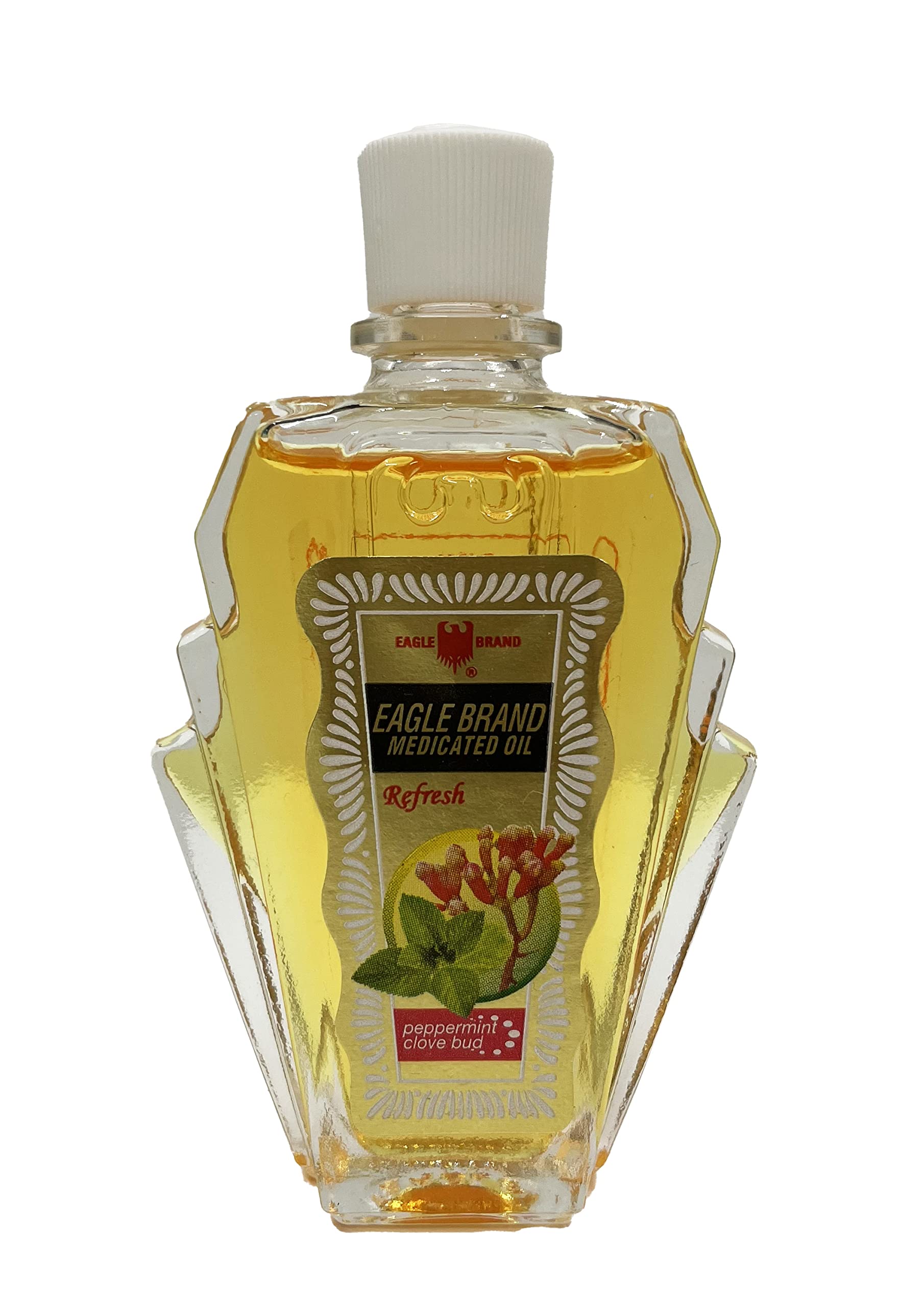 Eagle Brand Medicated Oil (Refresh) – Peppermint & Clove Bud, 24ml