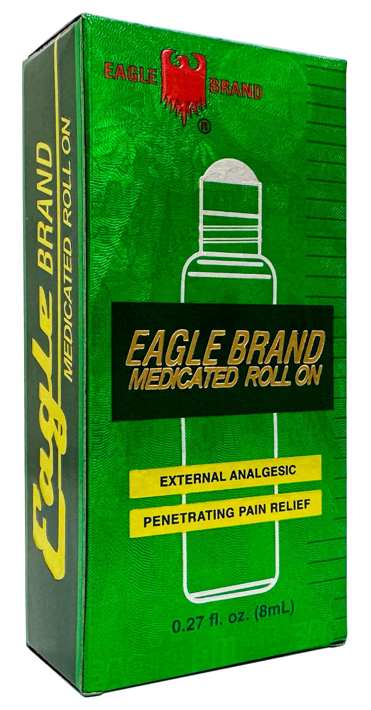 Eagle Brand Medicated Oil Roll-On – Dozen Pack (Pack of 12)