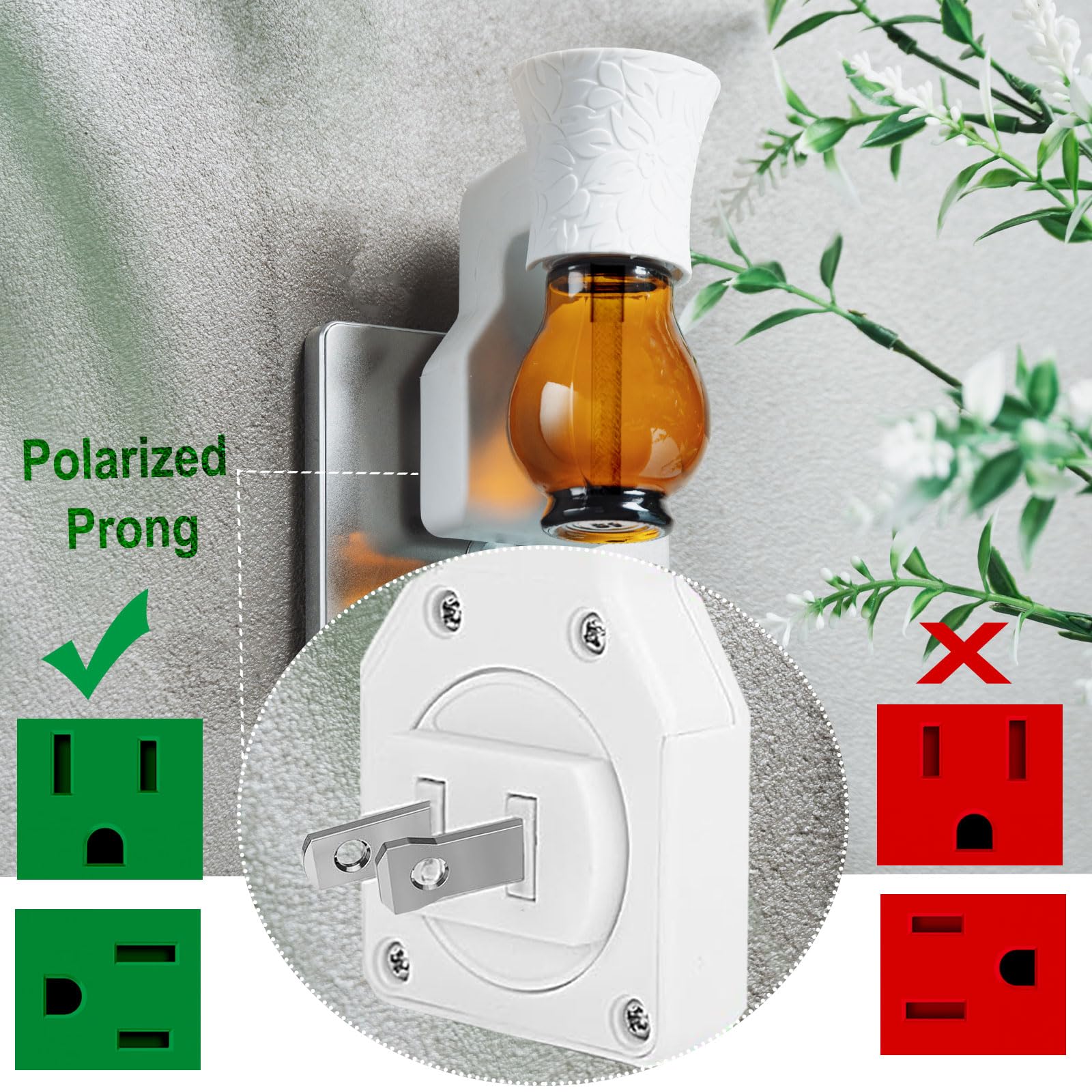 Earffloz Blank Plug-in Air Freshener 4-Set – Wall Plug Diffuser
