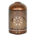 Earnest Living 250 ml Metal Essential Oil Diffuser with Auto-Off and Night Light