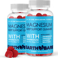 Earth Bare Sleep Gummies - Magnesium Glycinate, Melatonin & Ashwagandha (120 Count, 2-Month Supply)