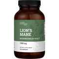 Earth Harmony Naturals Organic Lions Mane Supplement (1000mg) - 120 Capsules, 2-Month Supply