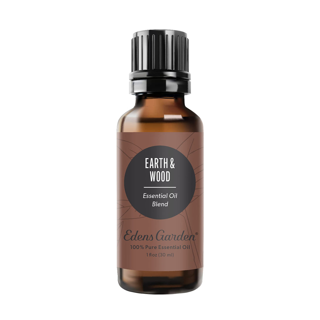 Earth & Wood Essential Oil Blend – 100% Pure (30 ml) | Edens Garden
