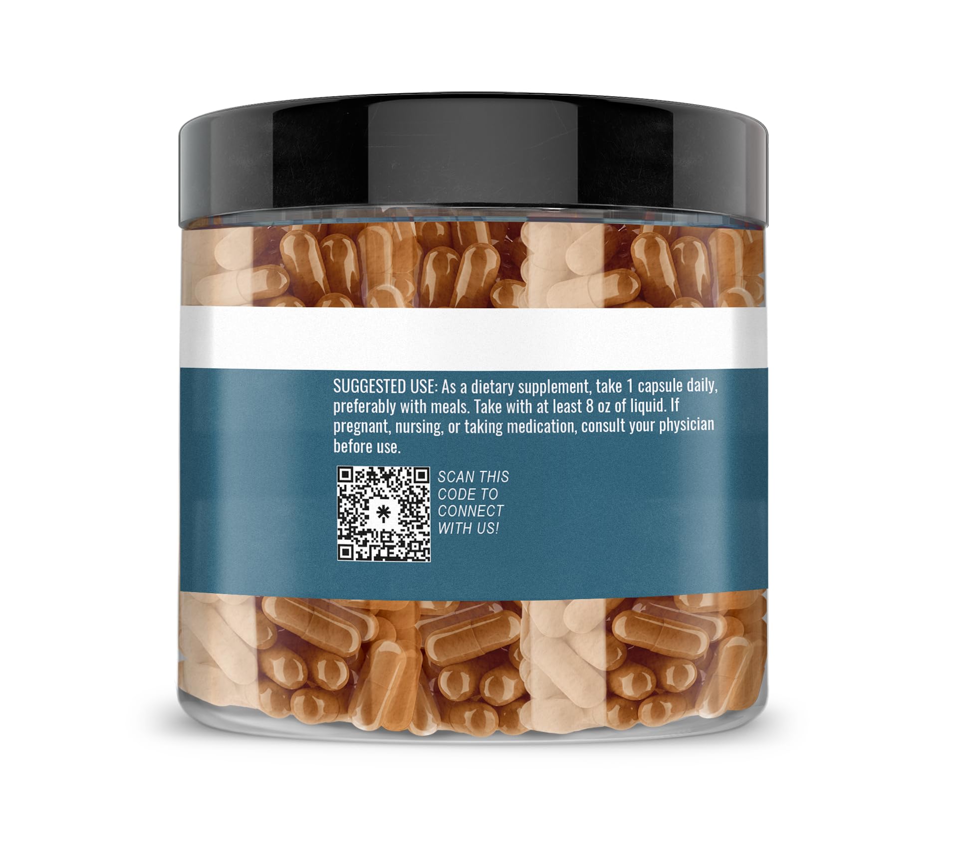 Earthborn Elements Slippery Elm 200 Capsules – Pure & Undiluted, No Additives