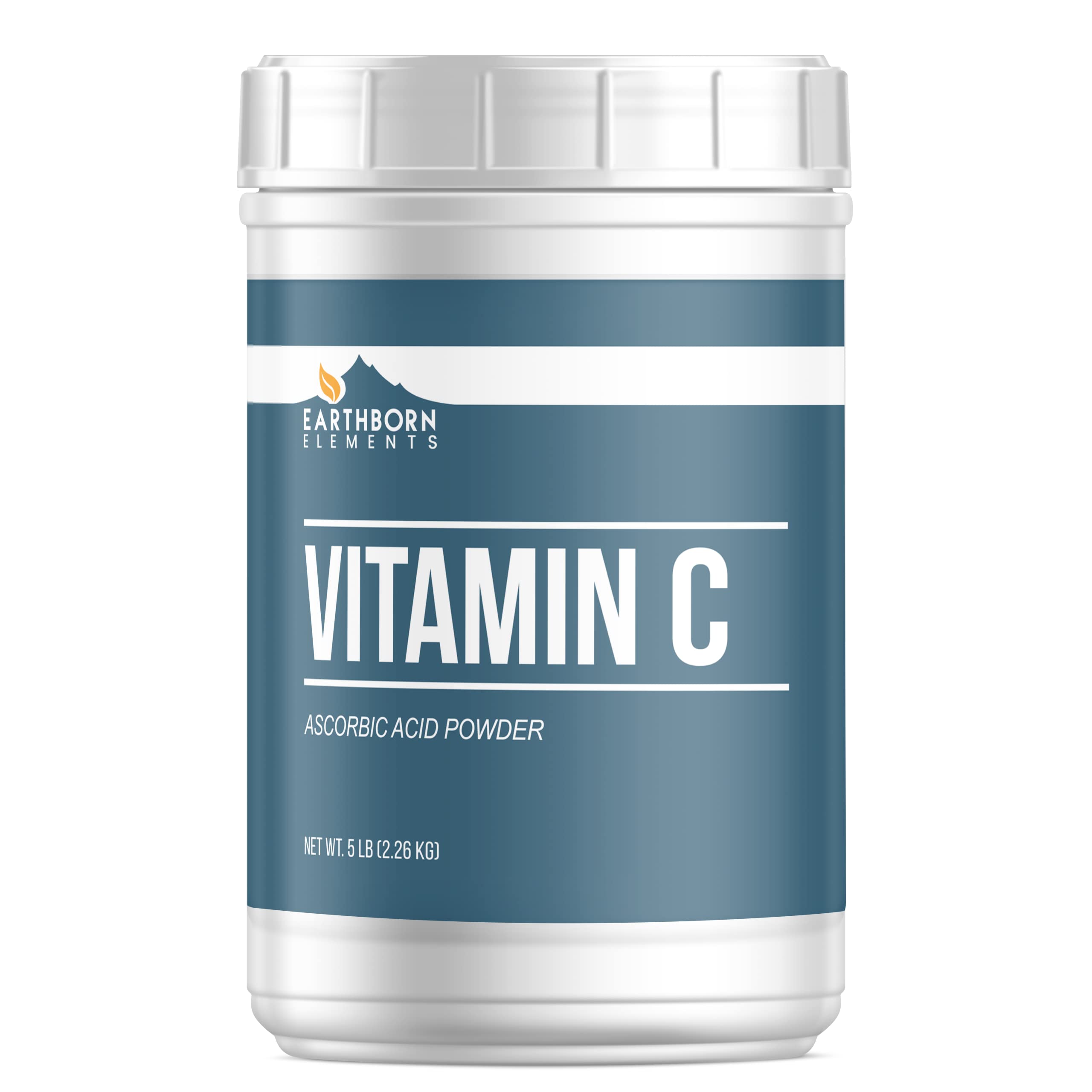 Earthborn Elements Vitamin C Powder 5 lb – Ascorbic Acid Dietary Supplement