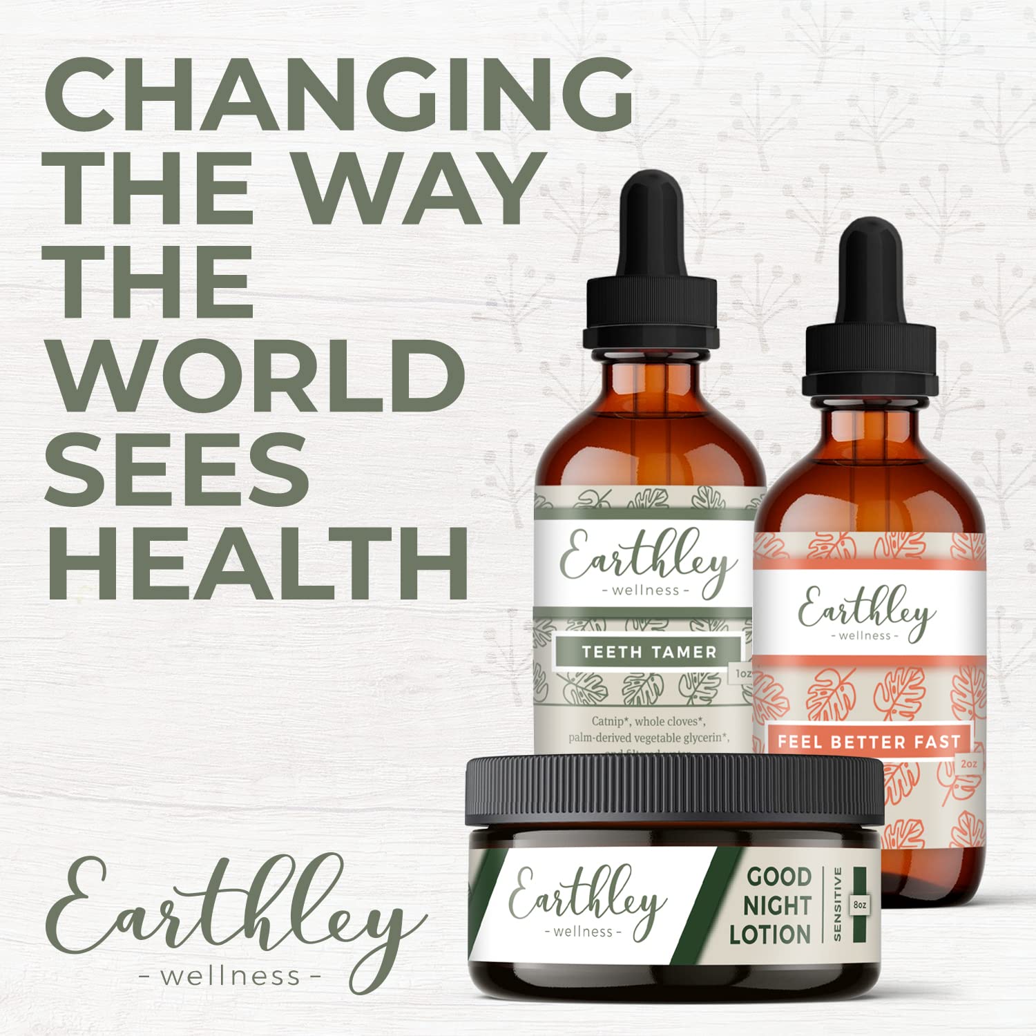 Earthley Nourish Her Naturally – Liquid Botanical Multivitamin for Women (4oz) | Energy & Gut Health