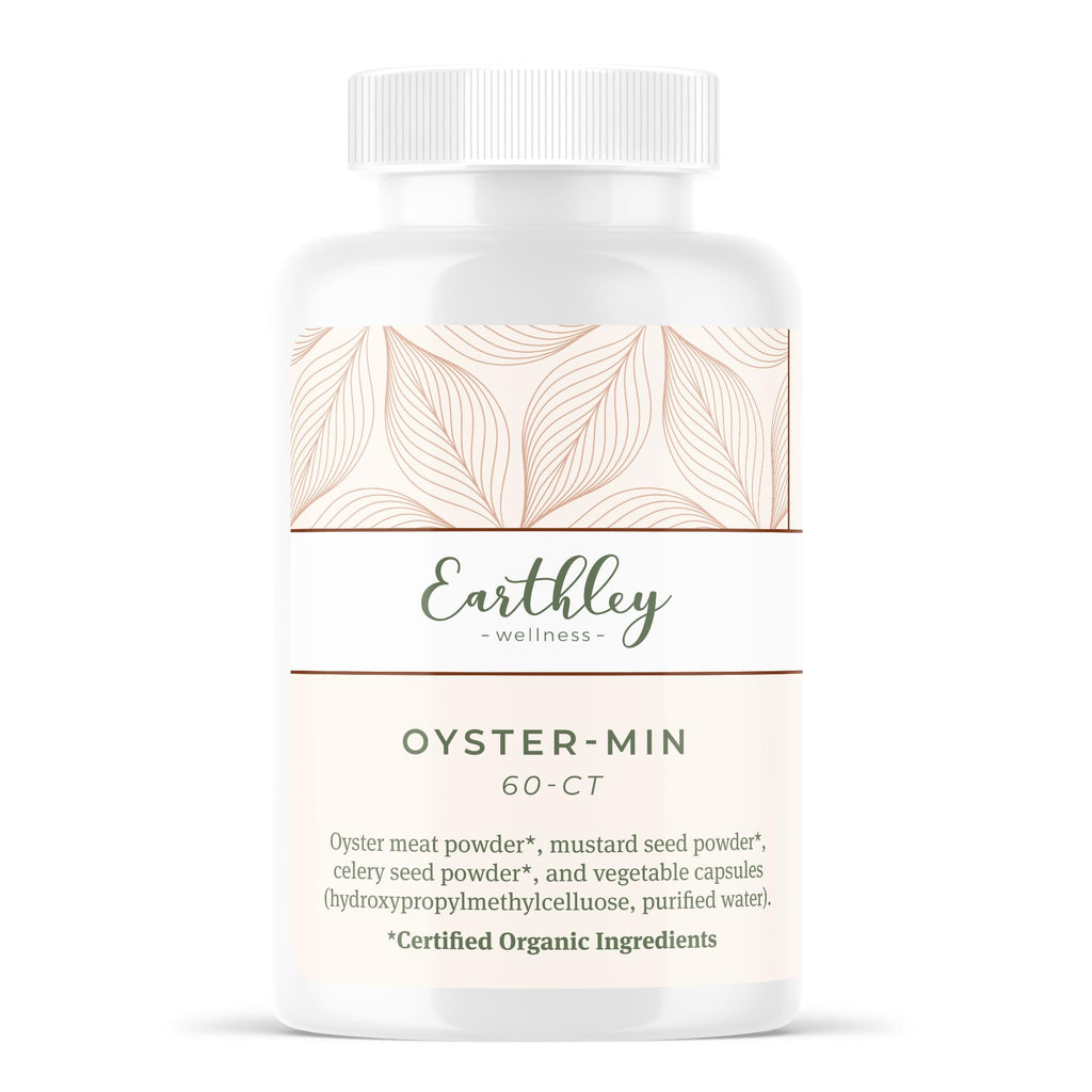 Earthley Oyster-Min Capsules – Natural Zinc & Mineral Supplement for Energy