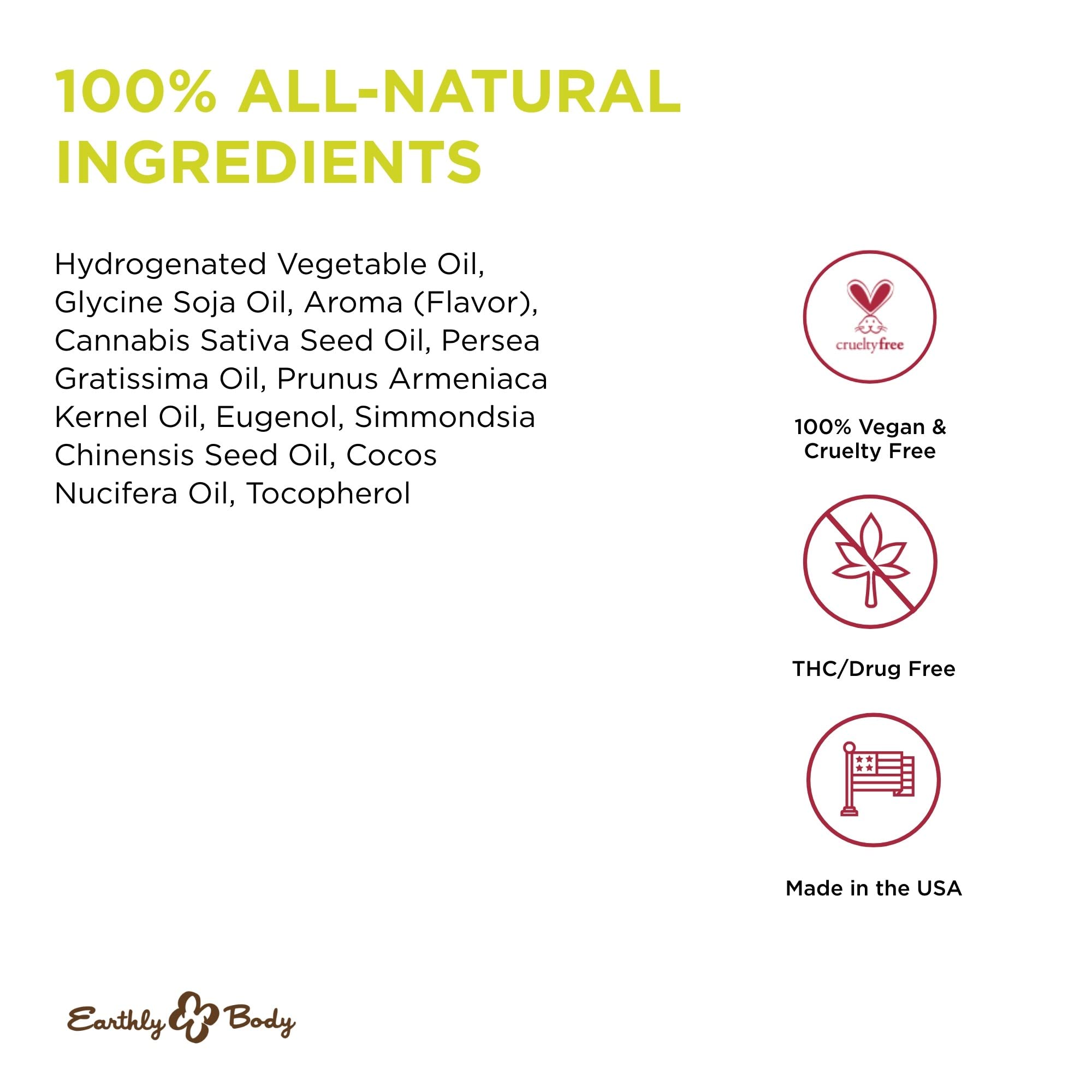 Earthly Body Edible Massage Candle - Grap e, 4 oz | 3-in-1 Candle, Massage Oil & Moisturizer | Vegan & Cruelty-Free