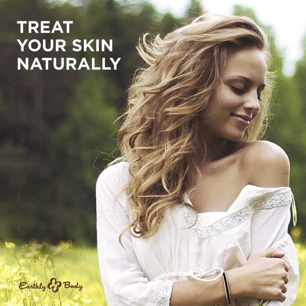 Earthly Body Edible Massage Oil Banana – 8 oz | Vegan & Cruelty Free