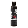 Earthly Body Edible Massage Oil - Cherry (8 fl oz) | Vegan & Cruelty-Free