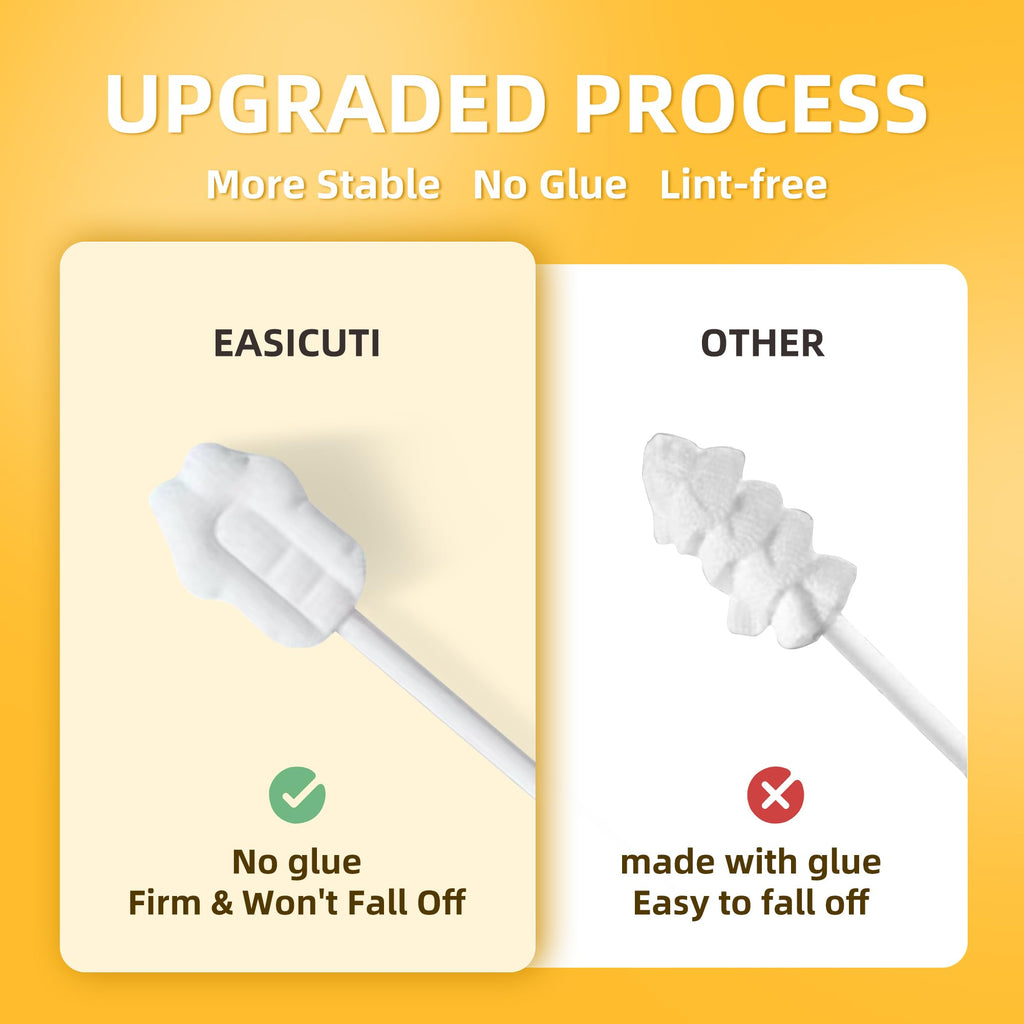 EASICUTI Upgrade Baby Tongue Cleaner – 52Pcs Newborn Toothbrush Set for 0-36M+