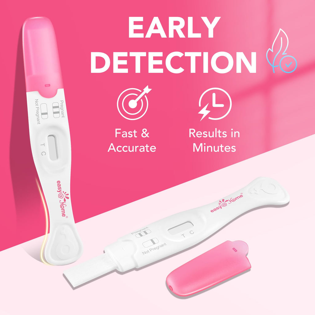 Easy@Home 5-Count Pregnancy Test Sticks – Early Detection & Easy Use