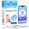 Easy@Home Ovulation Test Strips – 25 Pack, Premom App Compatible