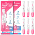 Easy@Home Pregnancy Test Sticks – Early Detection & At-Home Accuracy (6 Sticks + 12 Strips)