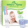 Easy@Home Ovulation & Pregnancy Test Kit – 40 LH Strips + 10 HCG Tests (Premom App)