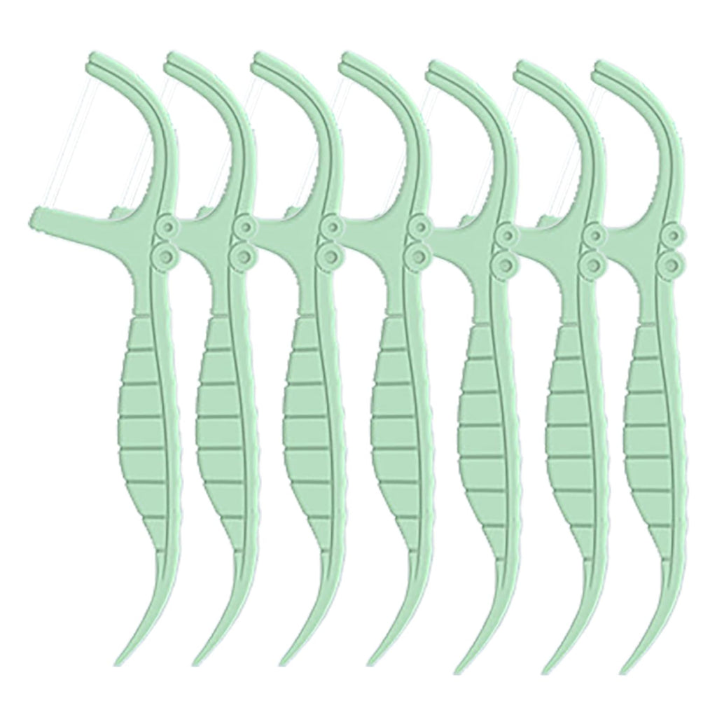EasyHonor Twin-Line Mint Dental Floss Picks – 52 Count, Portable Case