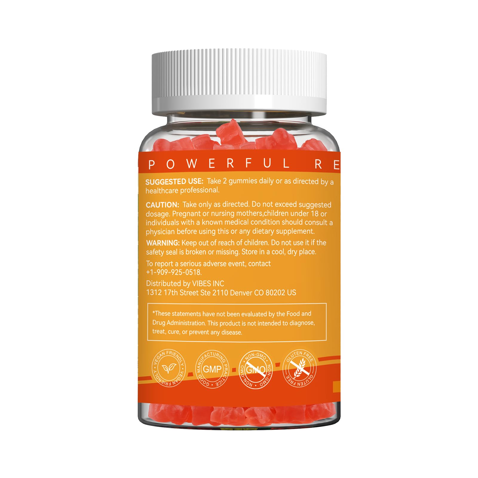 EAZGOO Ashwagandha Gummies & Vitamin D3 – 3000mg Extra Strength Ashwagandha, Strawberry Flavor, 60 Count