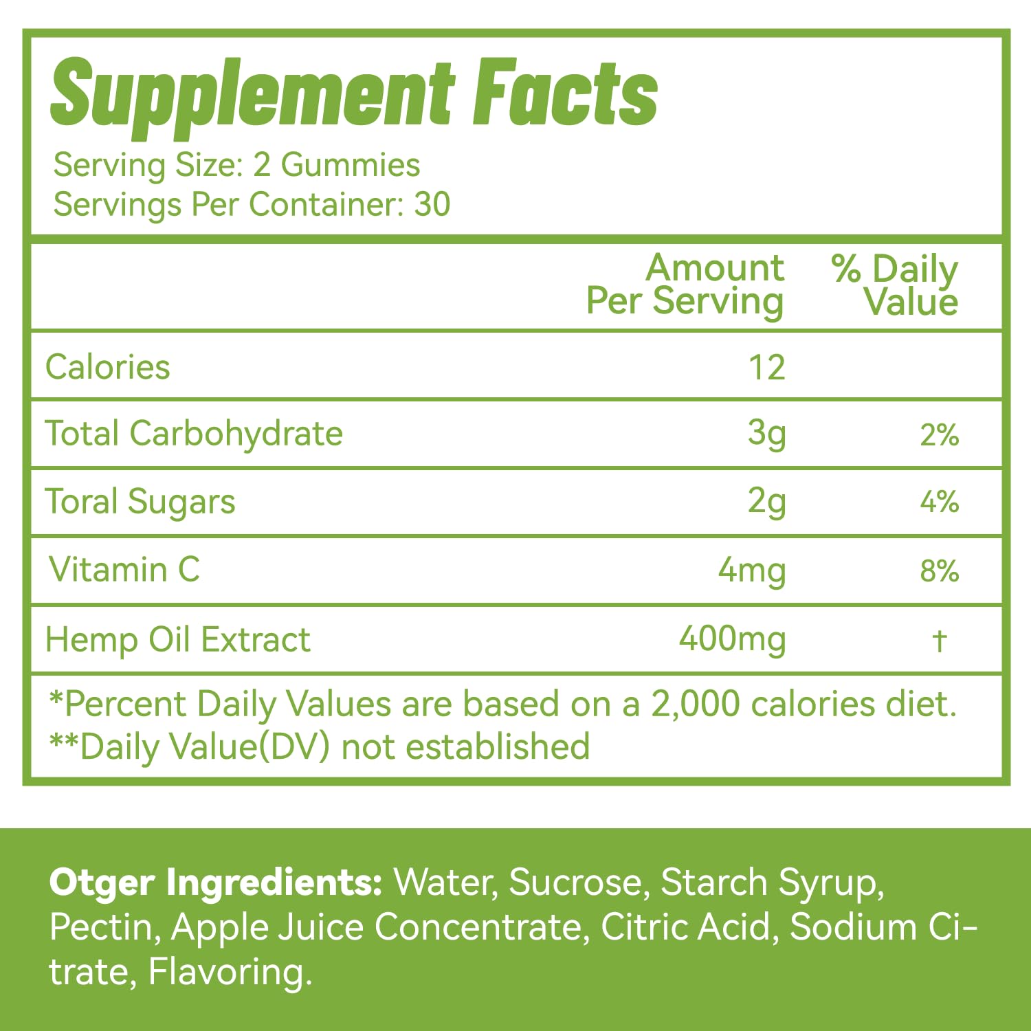 EAZGOO Natural Hemp Gummies 2,000,000 XXL Extra Strength – Vegan, Low Sugar, Non-GMO | 240 Counts