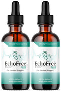 Echo Free Drops 2 Pack: Pro Ear Health Liquid Drops
