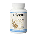 Eclectic Institute Raw Freeze-Dried Ginger - Non-GMO | Heart & Digestive Health | 90 CT