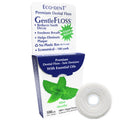 Eco-Dent GentleFloss Dental Floss – Waxed Mint, 100 Yds + DailyRinse Pack