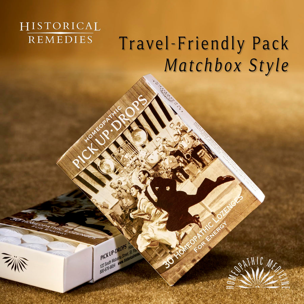 Historical Remedies Pick Up Drops 12 Pack – Vegan & Gluten-Free Homeopathic Lozenges