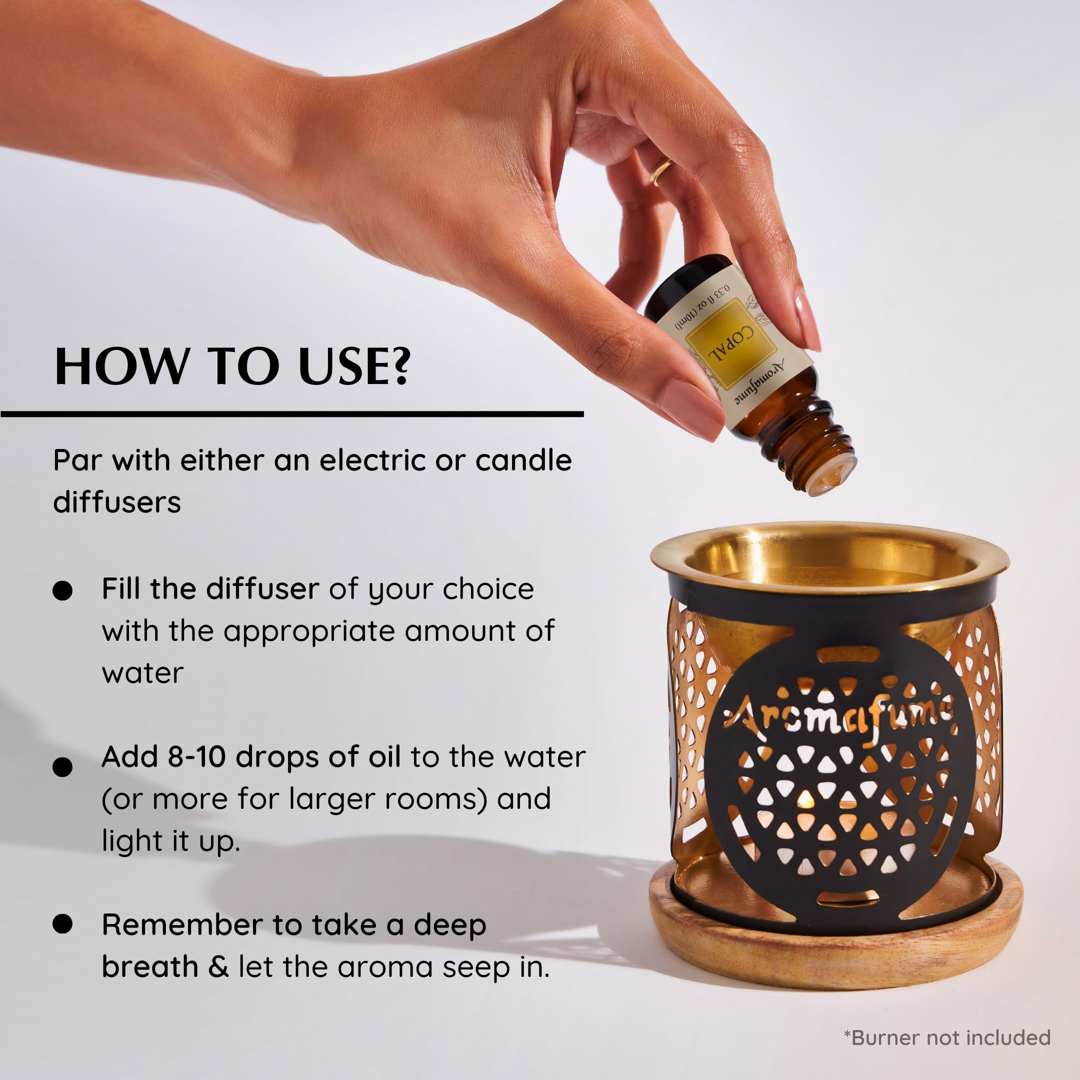 Copal Resin Diffuser Blend 30ml by Aromafume – Protium Copal (Mexico)