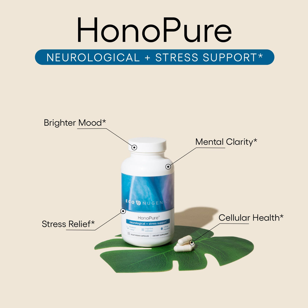 EcoNugenics HonoPure – 120 Capsules | 98% Pure Honokiol for Cellular & Cognitive Support