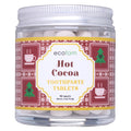 Ecofam Toothpaste Tablets - Hot Cocoa Chewable, Fluoride Free, Nano Hydroxyapatite | 90 Tablets
