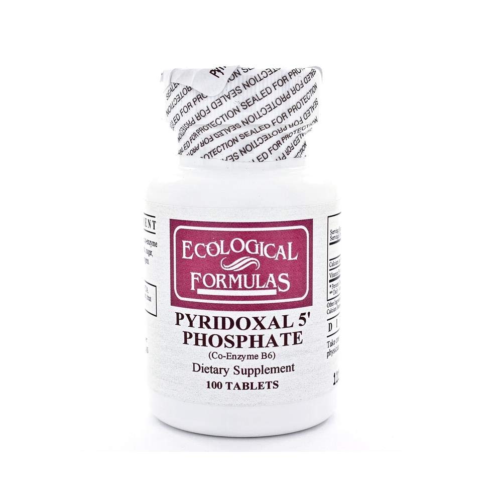 Ecological Formulas Pyridoxal-5-Phosphate 20 mg – 100 Tablets