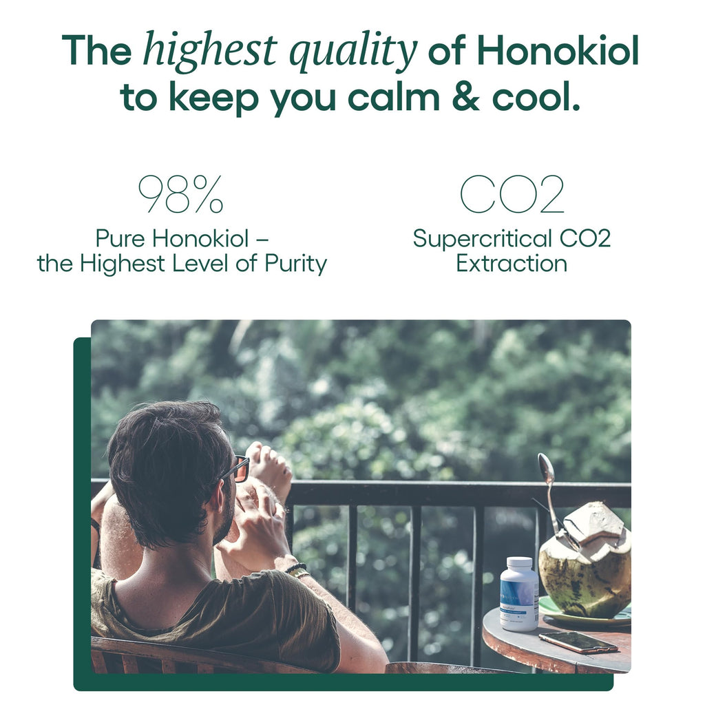 EcoNugenics HonoPure – 120 Capsules | 98% Pure Honokiol for Cellular & Cognitive Support