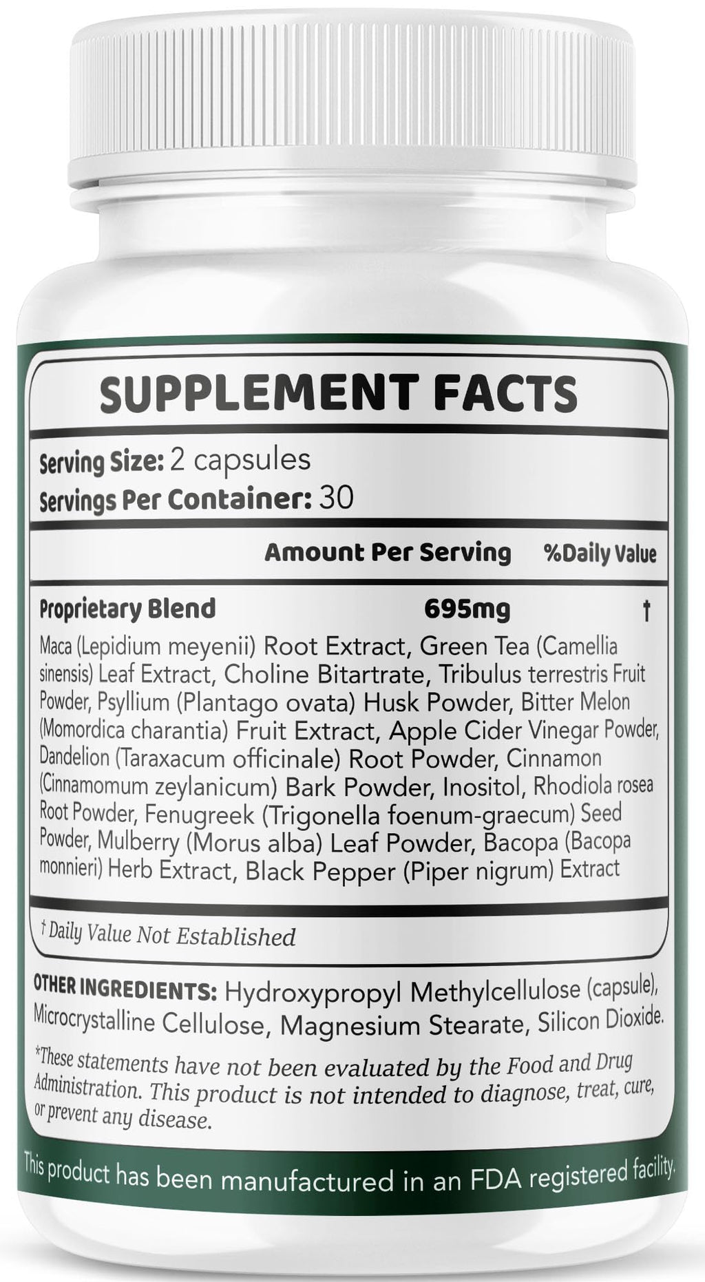 (5 Pack) Eden Capsules | All Natural Daily Wellness Support - 300 Capsules